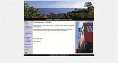 Desktop Screenshot of ferie-gudhjem.dk